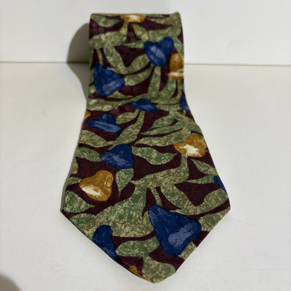 Italian Silk Bugatti Multiprint Tie